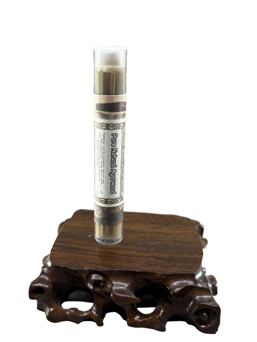 Natural Hainan Agarwood Square Incense Oud Wood Chen Xiang 88mmx2mm Thick Stick